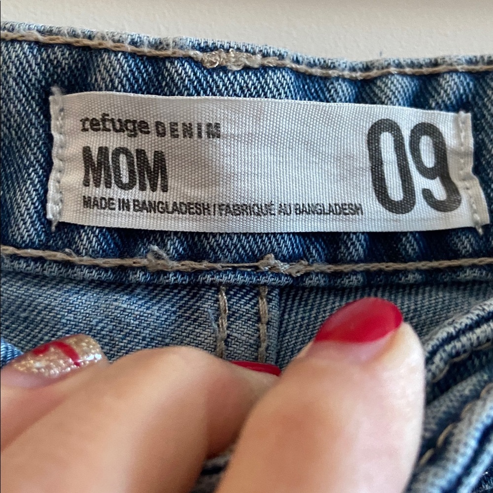 ๐ Refuge MOM jeans size 9 - Picture 3 of 7